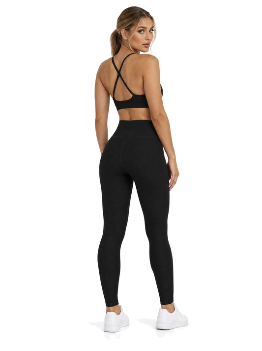 Legginsy Spinta Veloce, czarne - zdjęcie 2 z 8