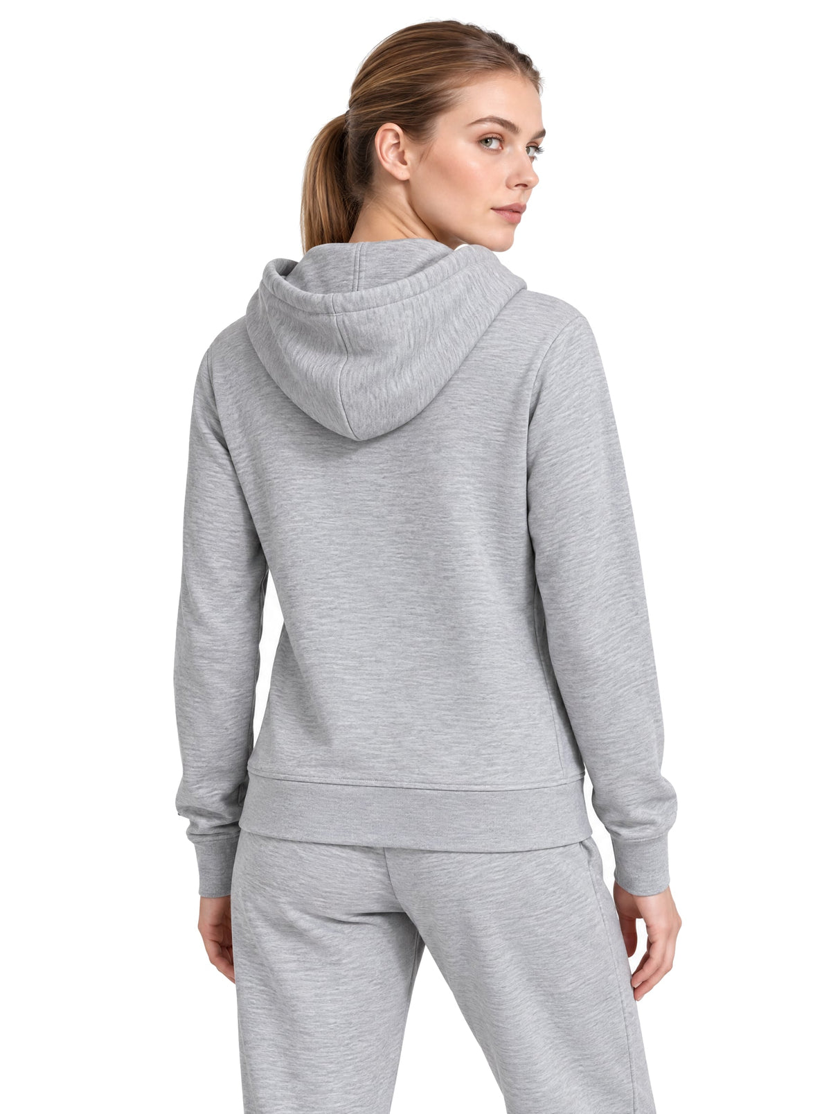 Bluza sportowa Riposo Attivo, szara - zdjęcie 9 z 9