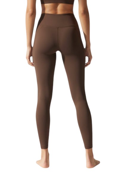 Legginsy Spinta Veloce Brązowe