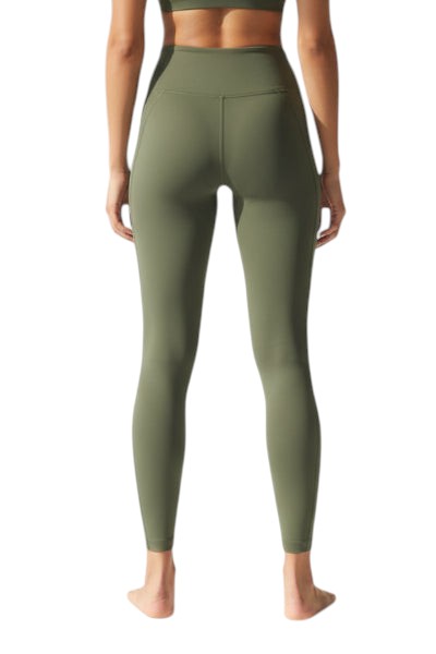 Legginsy Spinta Veloce Ciemna Zieleń
