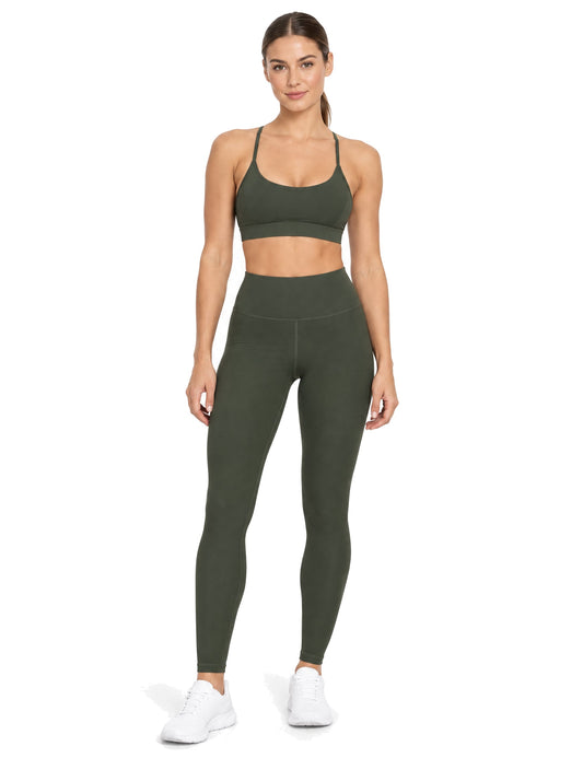Legginsy Spinta Veloce, zielone - zdjęcie 1 z 5