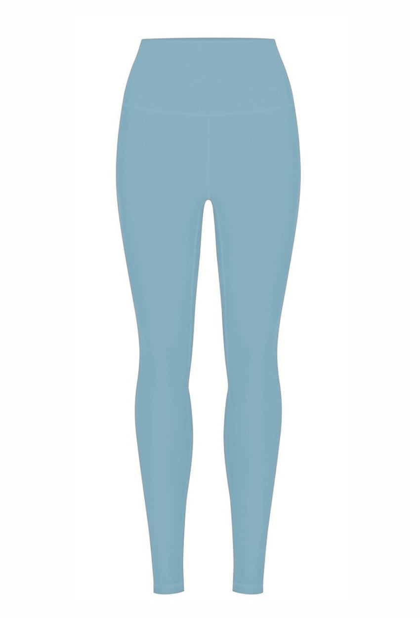 Legginsy Spinta Veloce, niebieskie - zdjęcie produktu, przód, tylko dół