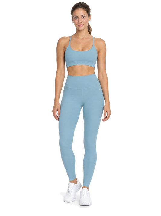Legginsy Spinta Veloce, niebieskie - zdjęcie 1 z 5