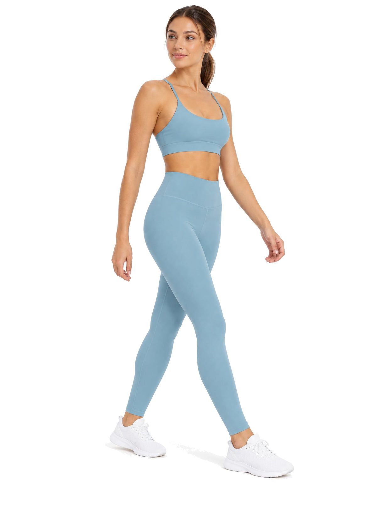 Legginsy Spinta Veloce, niebieskie - zdjęcie 2 z 5