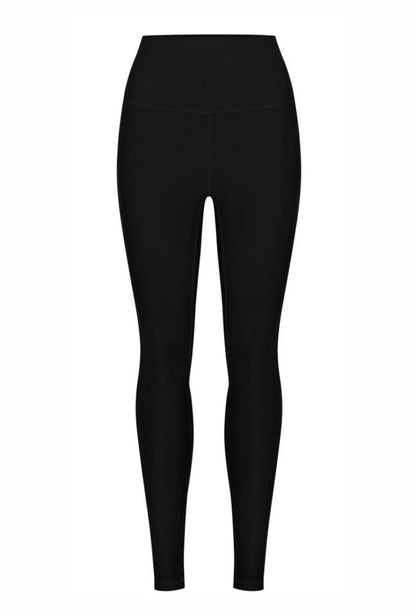 Legginsy Spinta Veloce, czarne - zdjęcie produktu, przód, tylko dół