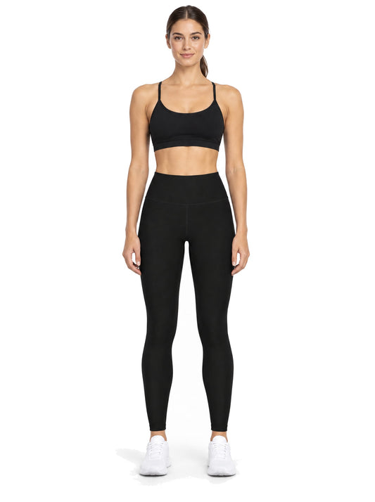Legginsy Spinta Veloce, czarne - zdjęcie 1 z 8