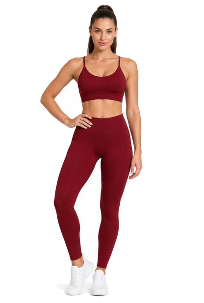 Legginsy Forma Scolpita, czerwone - zdjęcie 1 z 4