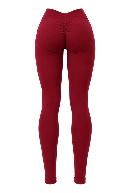 Legginsy Forma Scolpita, czerwone - zdjęcie 4 z 4