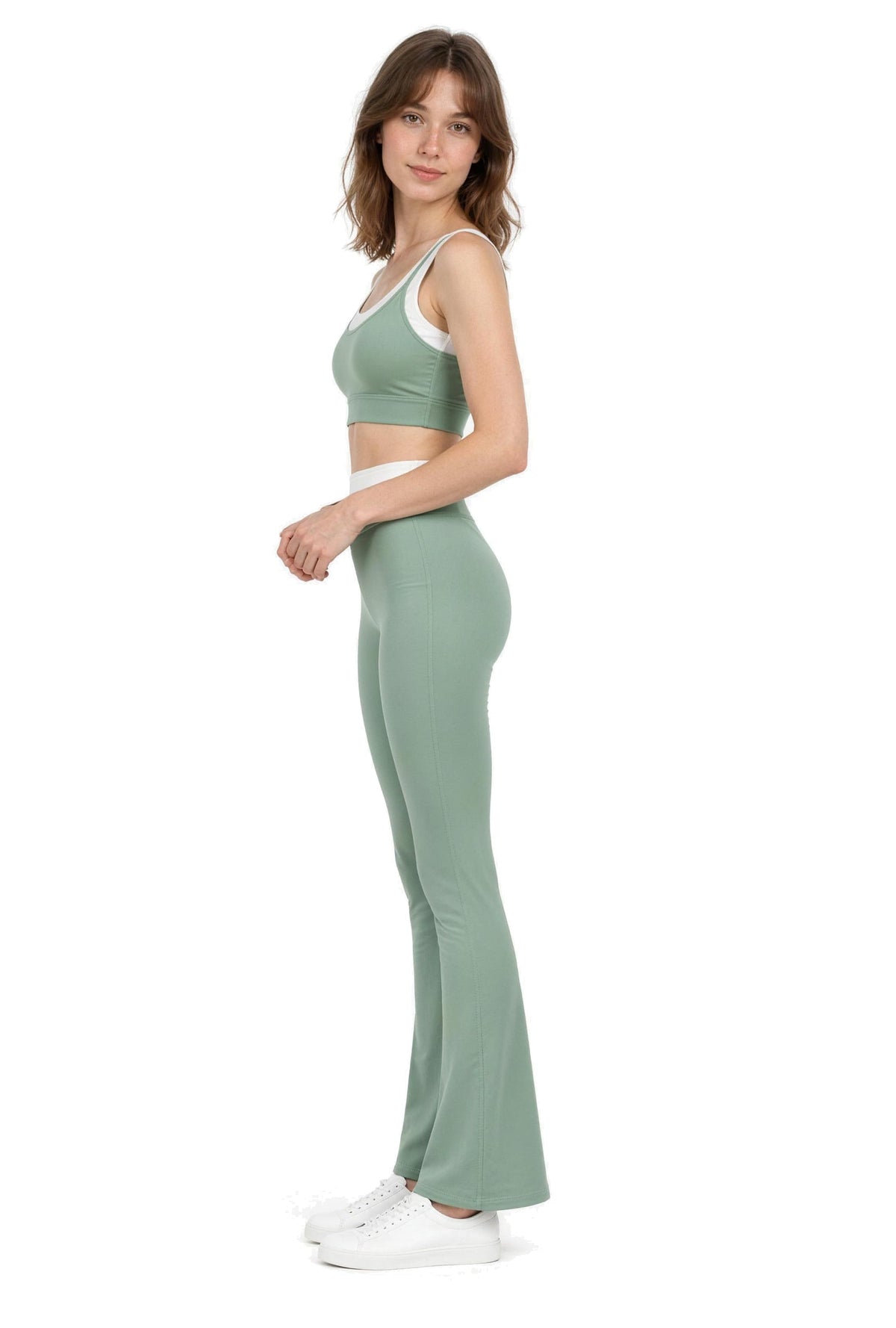 Legginsy Strato Chiaro, zielone - zdjęcie 4 z 6