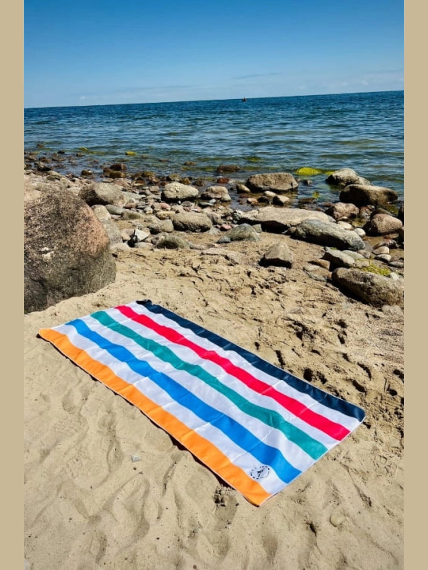 Self Collection Beach towel Żółty – ręcznik plażowy ZEVARI