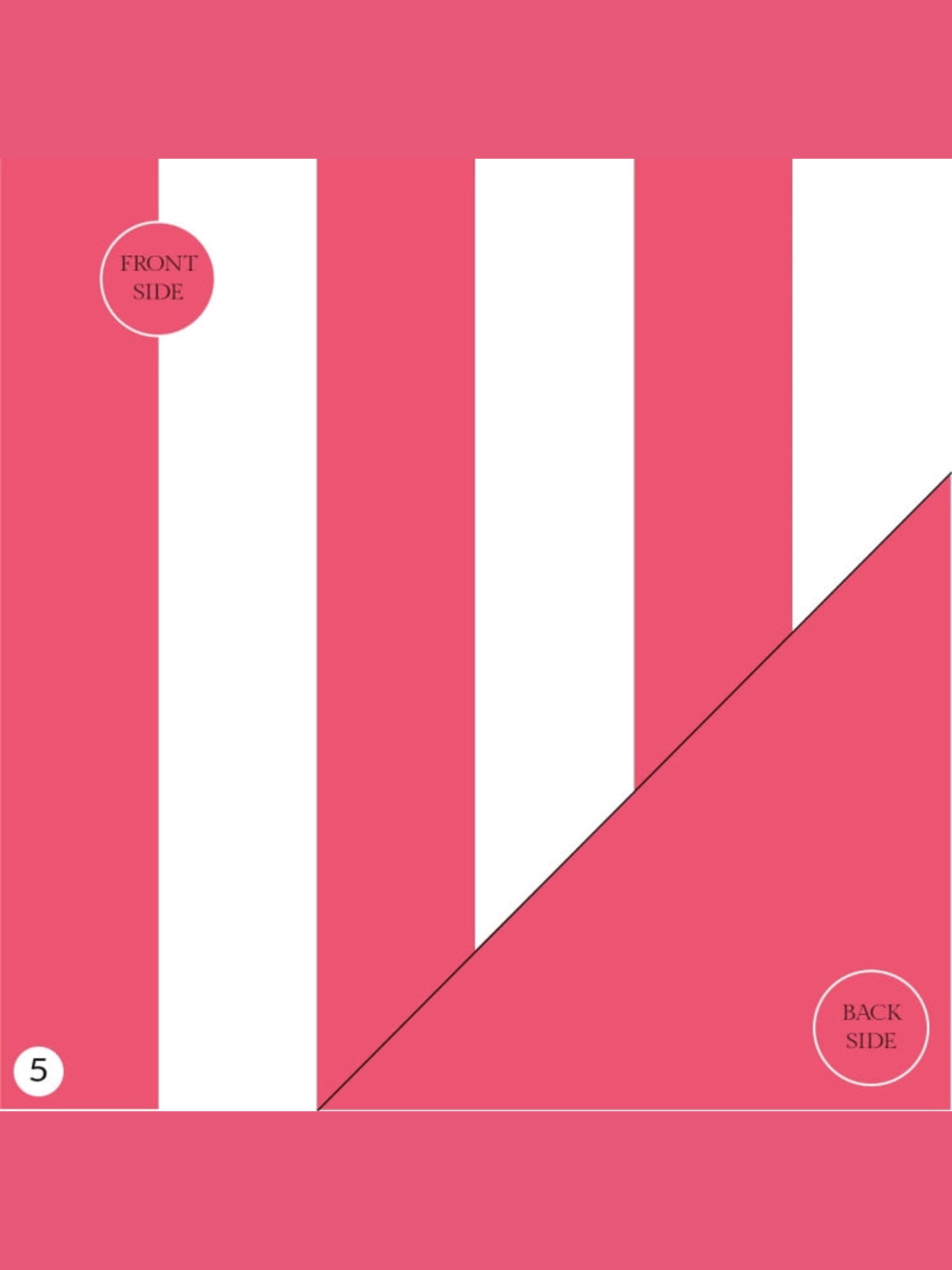 Self Collection Beach towel Różowy – ręcznik plażowy ZEVARI