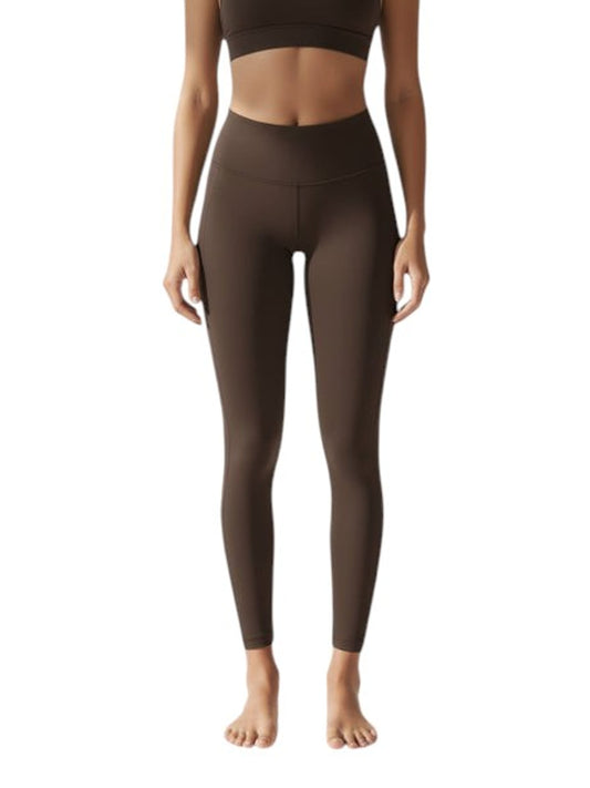Legginsy Spinta Veloce Brązowe