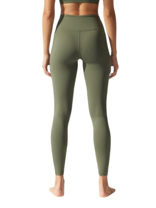 Legginsy Spinta Veloce Ciemna Zieleń