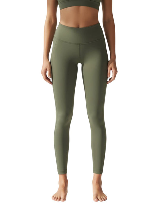 Legginsy Spinta Veloce Ciemna Zieleń